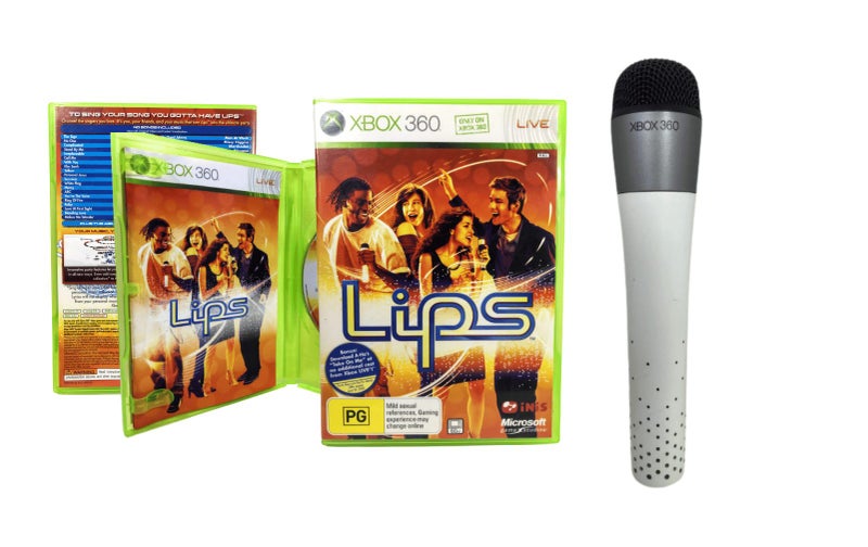 SING! Lips! (COMPLETE SET) *MICROPHONE + GAME* Carousel 1