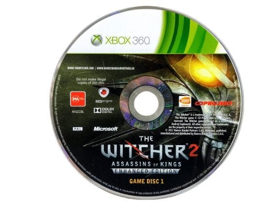 The Witcher 2: Assassins of Kings (XBox 360) DISC 1 Carousel 2