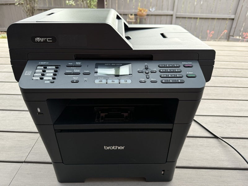 Brother MFC-8910DW Wireless Monochrome All-in-One Laser Printer Carousel 1