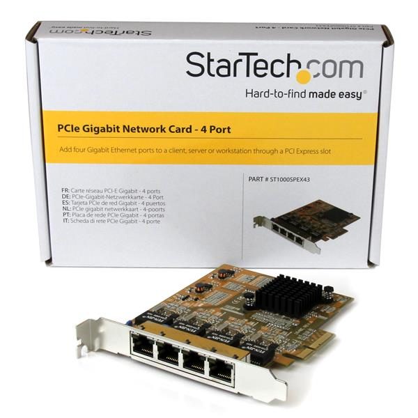 4-Port PCIe Gigabit Network Adapter Card Carousel 2