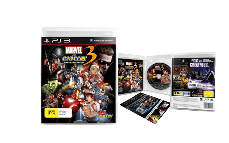 Marvel vs Capcom 3: Fate of Two Worlds (PS3) *MINT COMPLETE* Carousel 1