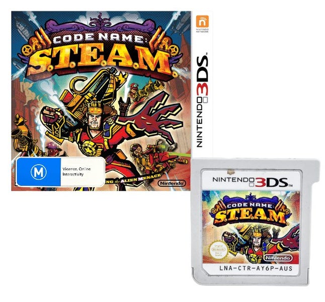 Code Name: S.T.E.A.M. (Codename STEAM) 3DS Carousel 1