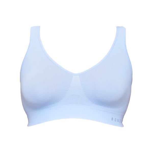 Bonds Womens Seamfree Wireless Wire Free Comfy Sports Bra Crop Tank Top Blue ... Carousel 1