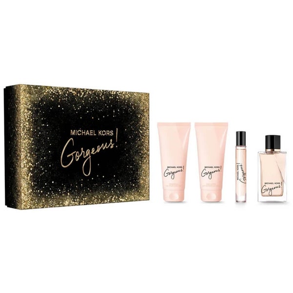 Michael Kors Gorgeous EDP 100ml 4PC Set + Lotion + Gel Carousel 1