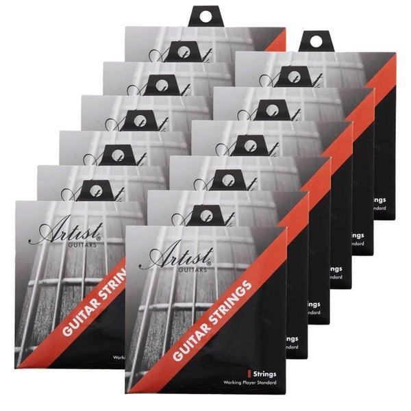 Artist ACST1152 11-52 Acoustic Guitar Steel Strings 12 Pack Carousel 1