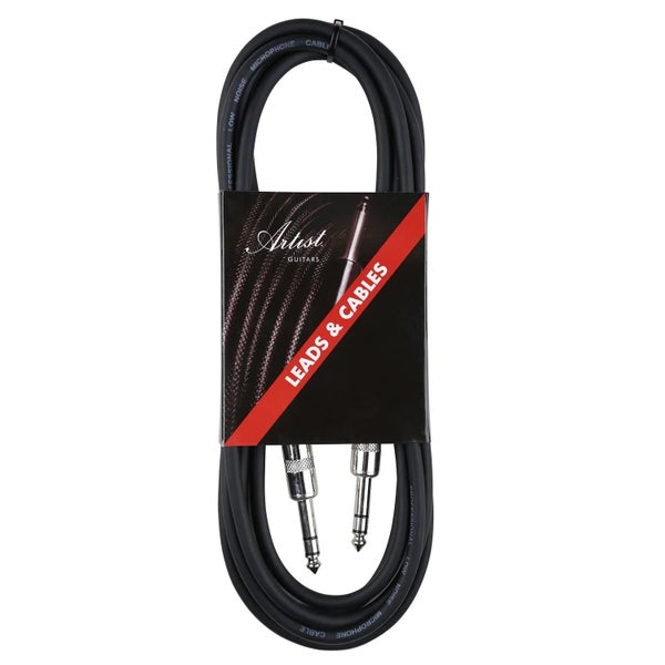 Artist TT10 10ft (3m) TRS Cable/Lead Balanced Jack-Jack Carousel 1