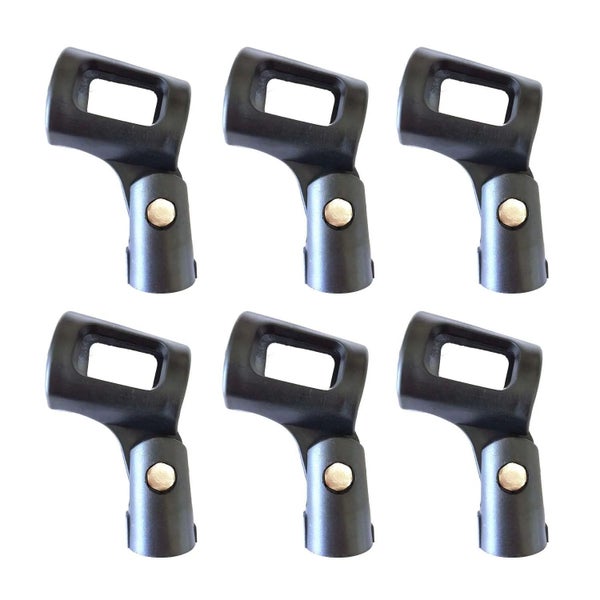 Artist MS044-6Pk Plastic Mic Clip - 6 Pack Carousel 1