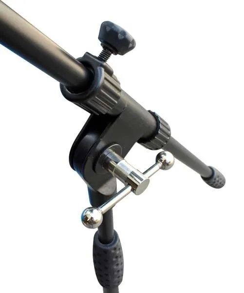 Artist MS012 4 Pack Deluxe Black Boom Mic Stand,Mic Clip & 20ft Cable Carousel 2