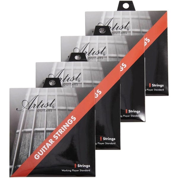 Artist ELST1046 10-46 Electric Guitar Strings Gauge 4 Pack Carousel 1