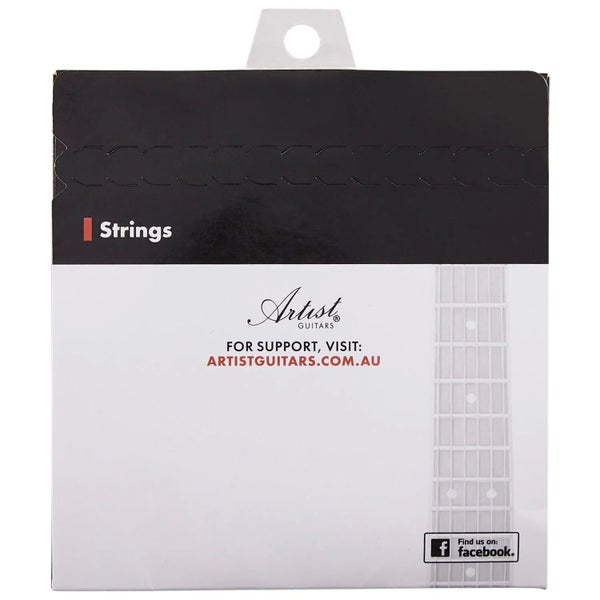 Artist ELST1046 10-46 Electric Guitar Strings Gauge 4 Pack Carousel 4