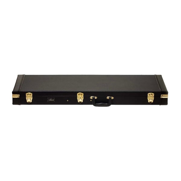 Artist REC350BK Black Electric Guitar Hard Case, Rectangular w/ Lock Carousel 1
