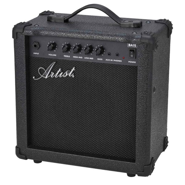 Artist BA15 15W Bass Guitar Amp w/ mp3 Input Carousel 2