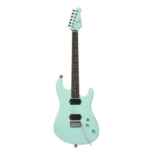 Artist SKYLER Vintage Green Electric Guitar w/ Hand-Made Pickups Carousel 1