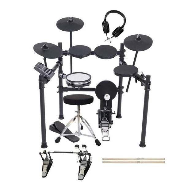 Artist EDK822 8-Piece Electronic Drumkit & Double Kick Carousel 1