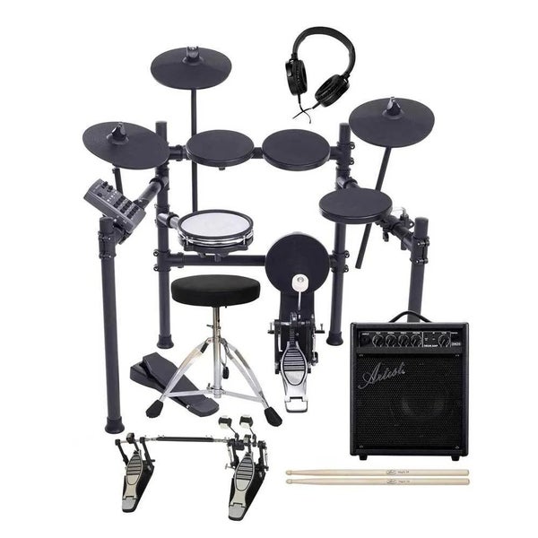 Artist EDK822 8-Piece Electronic Drumkit With Double Kick & DM20 Amp Carousel 1