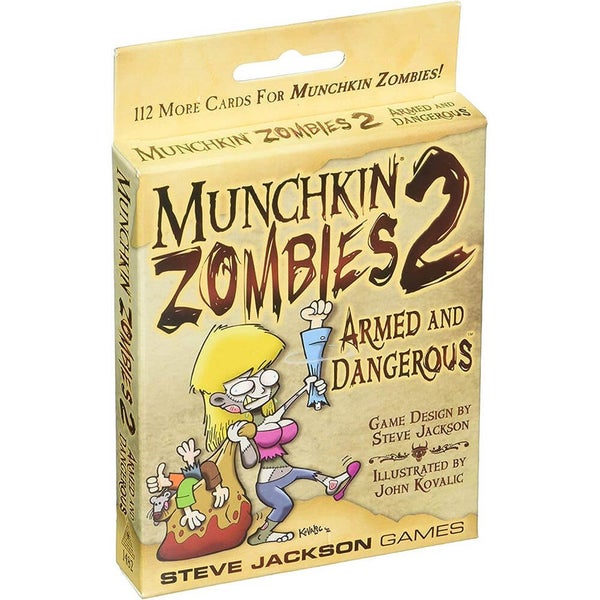 Munchkin Zombies 2 Armed and Dangerous Board Game Carousel 1
