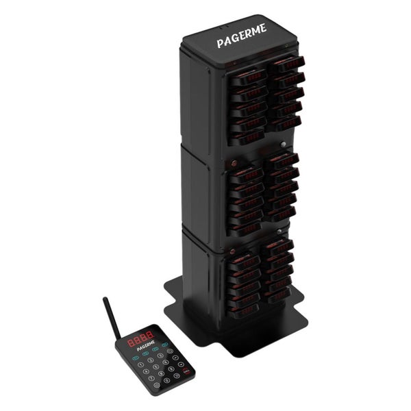 WPS177 Wall Mountable 30 Wireless Pager Paging System - Distance Up to 500m Carousel 1