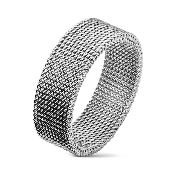 Flexible Stainless Steel Mesh Screen Ring Carousel 1