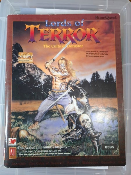Runequest lords of terror Avalon Hill Carousel 1