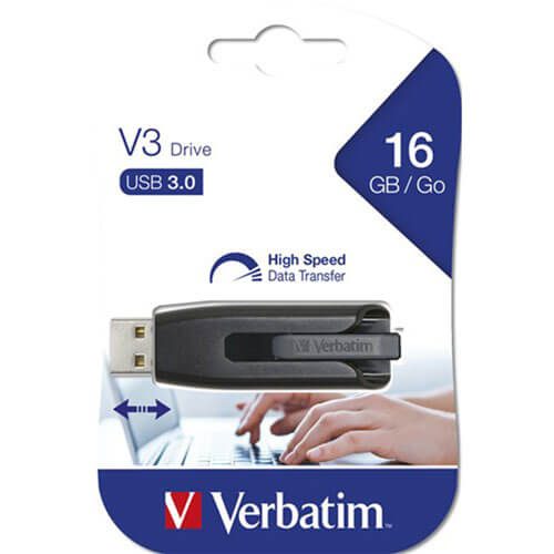 Verbatim USB 3.0 Flash Drive 16GB Carousel 3