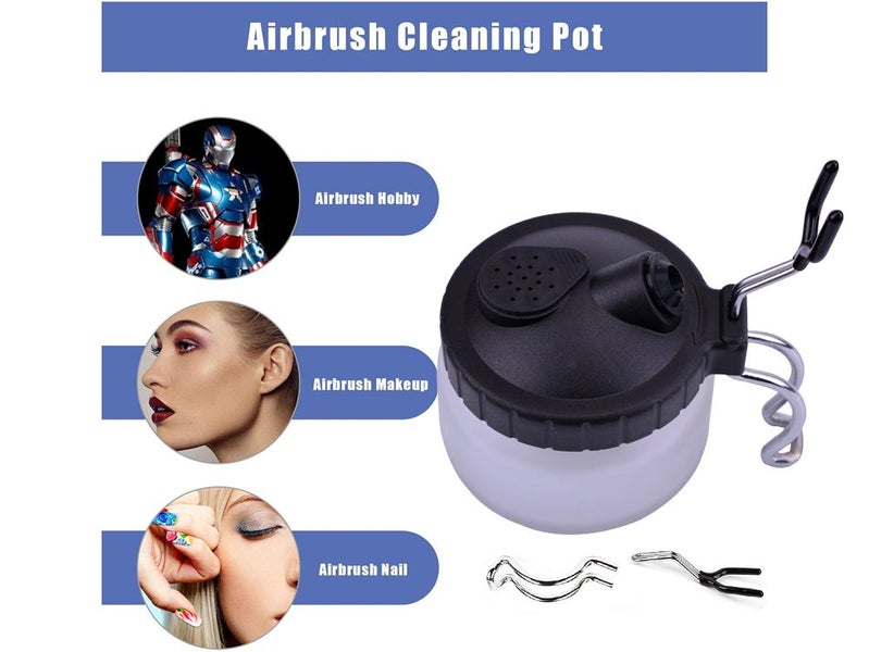 Airbrush Cleaning Pot - (NZ Clearance) Carousel 1