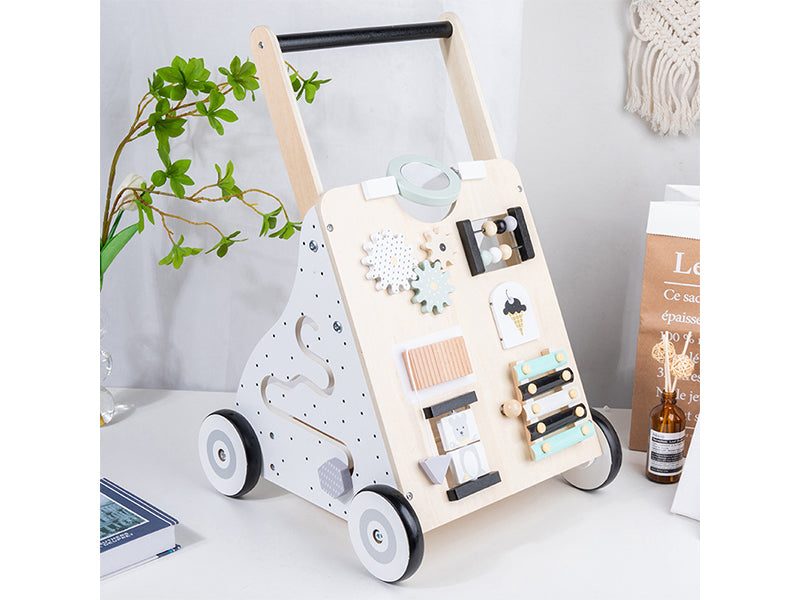 Wooden Push and Pull Activity Walker (OVER STOCKED) Carousel 1