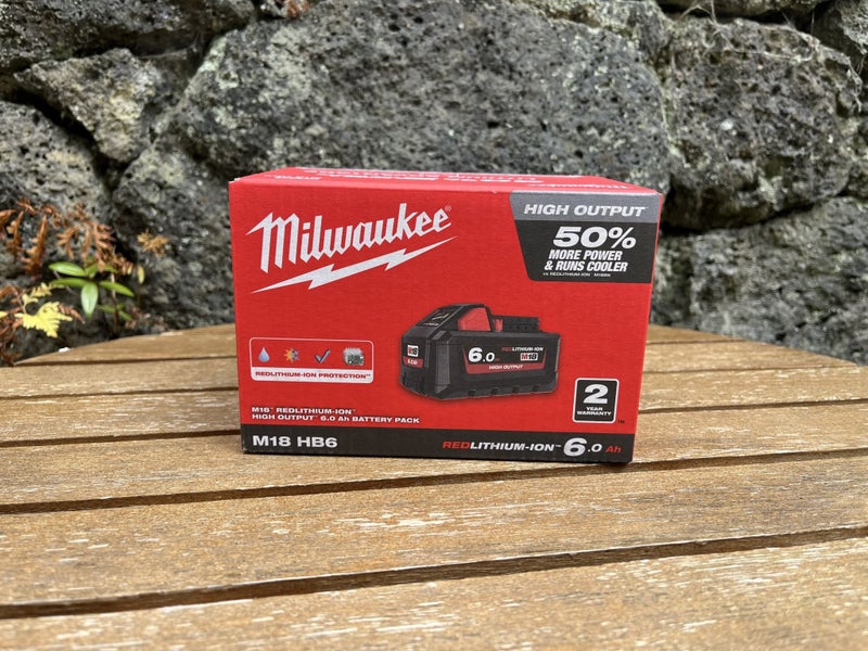 Milwaukee M18HB6 M18 FUEL REDLITHIUM 18V High Output Cordless Tool 6.0Ah Battery Carousel 1