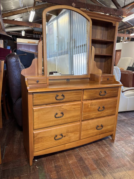 Beautiful Rimu 6D Dressing Table By Cressey Furniture Carousel 2