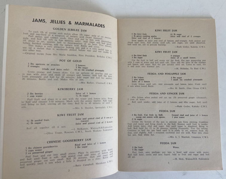 Country Womens Institute Badge Tspoons Cook Book Carousel 2