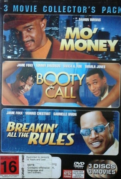 BOOTY CALL/ MO MONEY / BREAKIN' THE RULES ( EXCELLENT CONDITION ) DVD64446302936449110