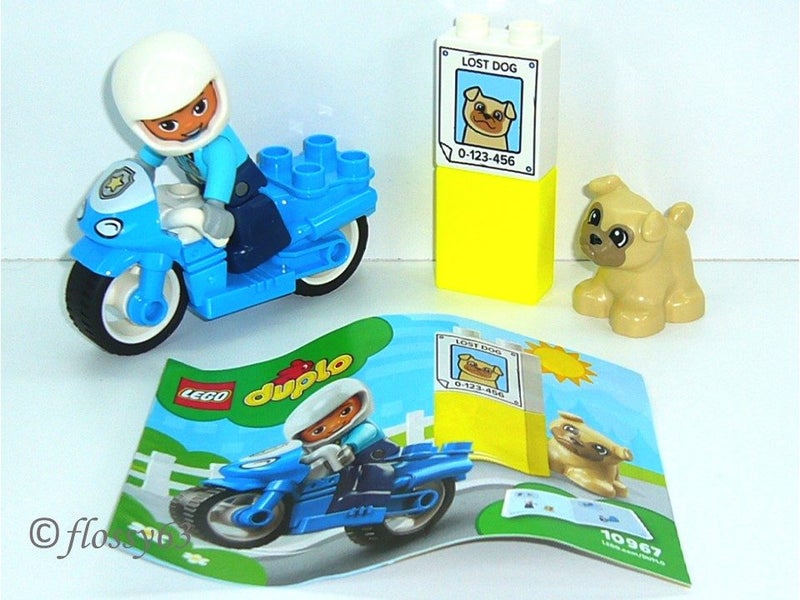 ®™DUPLO -10967 Police Motorcycle Carousel 1