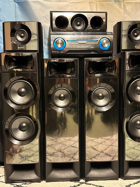 Sony Muteki STR-KM7 2012W System 2 10" Subs Remote!! Carousel 2