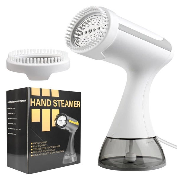Elosung White Handheld Garment Steamer Portable Mini Iron For Home Use Wrinkle R Carousel 1