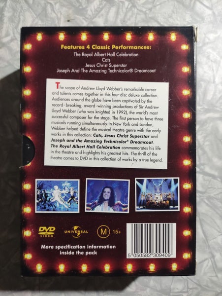 Andrew Lloyd Webber - 4 Disc - R4 - Michael Ball Carousel 2