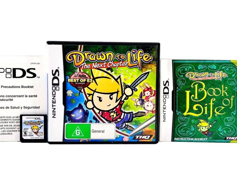 DRAWN TO LIFE: The Next Chapter (DS) *MINT COMPLETE* Carousel 1