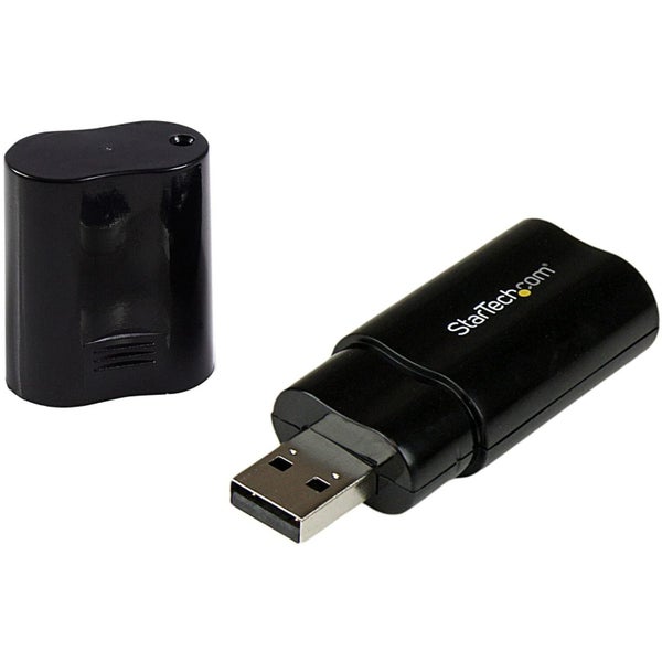 StarTech.com Audio USB Adapter - 1 x Type A USB 2.0 USB Male - 1 x Mini-phone Au Carousel 1
