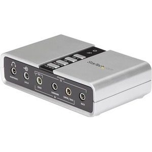StarTech.com External Sound Box - 7.1 Sound Channels - External - 48 kHz Maximum Carousel 1