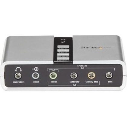 StarTech.com External Sound Box - 7.1 Sound Channels - External - 48 kHz Maximum Carousel 5