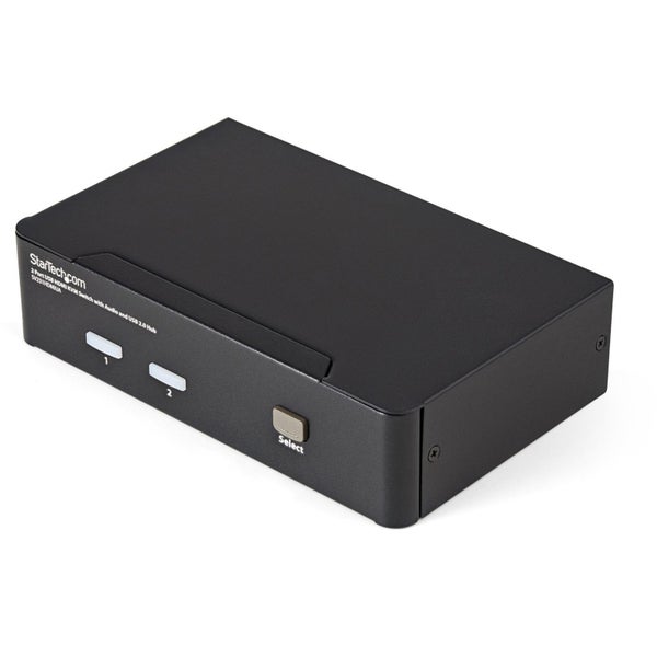 StarTech.com KVM Switchbox - TAA Compliant - 2-port USB HDMI KVM Switch lets you Carousel 1
