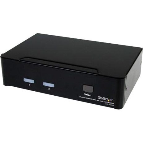 StarTech.com KVM Switchbox - TAA Compliant - 2-port USB HDMI KVM Switch lets you Carousel 7