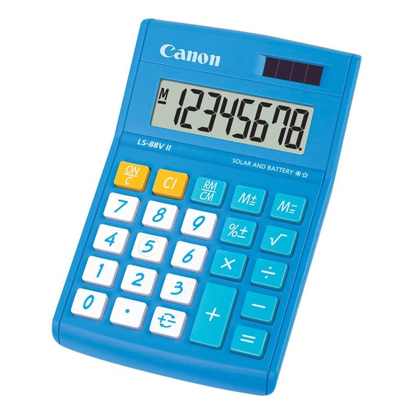 Canon LS-88VII Simple Calculator - Extra Large Display - 8 Digits - 139 mm x 91 Carousel 1