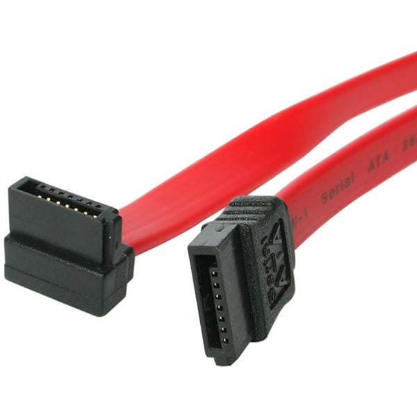 StarTech.com 12in SATA to Right Angle SATA Serial ATA Cable - Make a right-angle Carousel 1