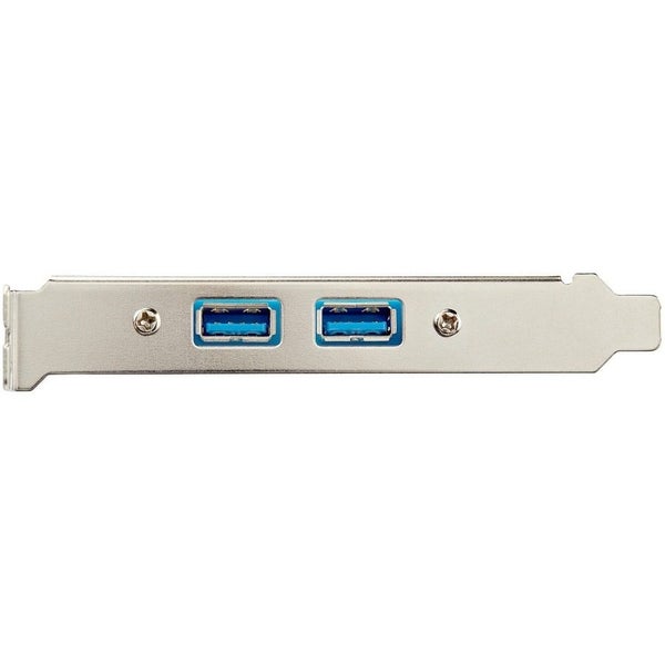 StarTech.com 2 Port USB 3.0 (5Gbps) A Female Slot Plate Adapter - Add 2 USB 3.0 Carousel 4
