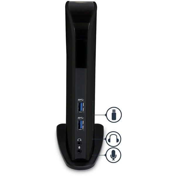 StarTech.com Dual Monitor USB 3.0 Laptop Docking Station with HDMI & DVI/VGA, 6x Carousel 8