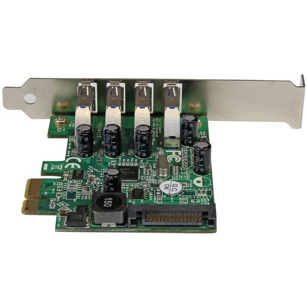 StarTech.com USB Adapter - PCI Express x1 - Plug-in Card - TAA Compliant - UASP Carousel 4