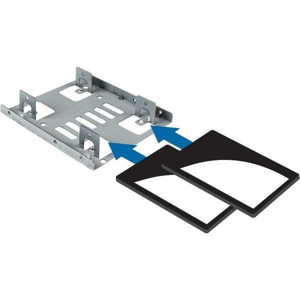 StarTech.com Dual 2.5" to 3.5" HDD Bracket for SATA Hard Drives - 2 Drive 2.5" t Carousel 2