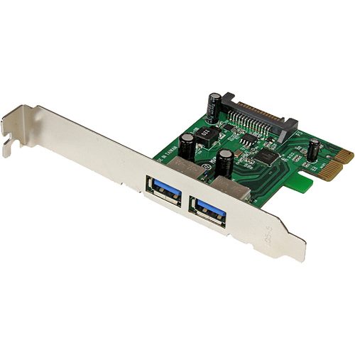 StarTech.com USB Adapter - PCI Express - Plug-in Card - 2 Total USB Port(s) - 2 Carousel 1