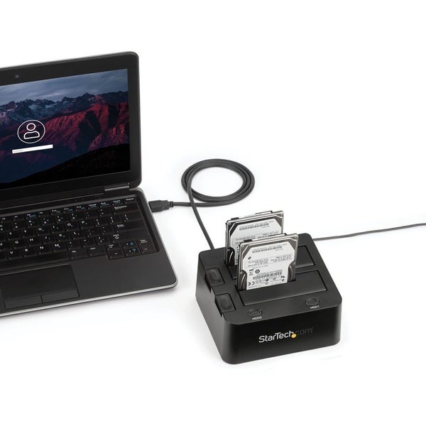 StarTech.com Drive Dock SATA/600 - USB 3.0 Type B Host Interface - UASP Support Carousel 8