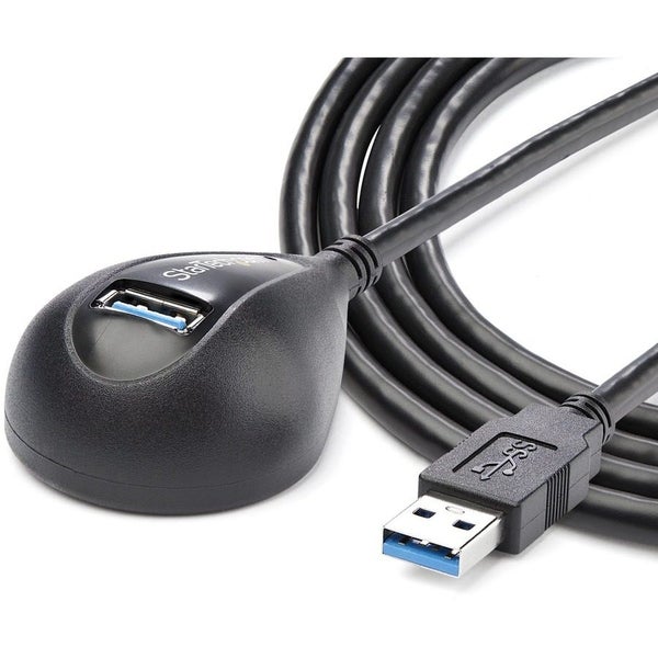 StarTech.com 5 ft Black Desktop SuperSpeed USB 3.0 Extension Cable - A to A M/F Carousel 6