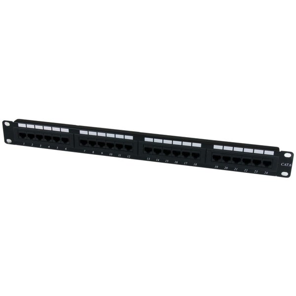 StarTech.com 24 Port 1U Rackmount Cat 6 110 Patch Panel - 24 x RJ-45 - 24 x RJ-1 Carousel 1